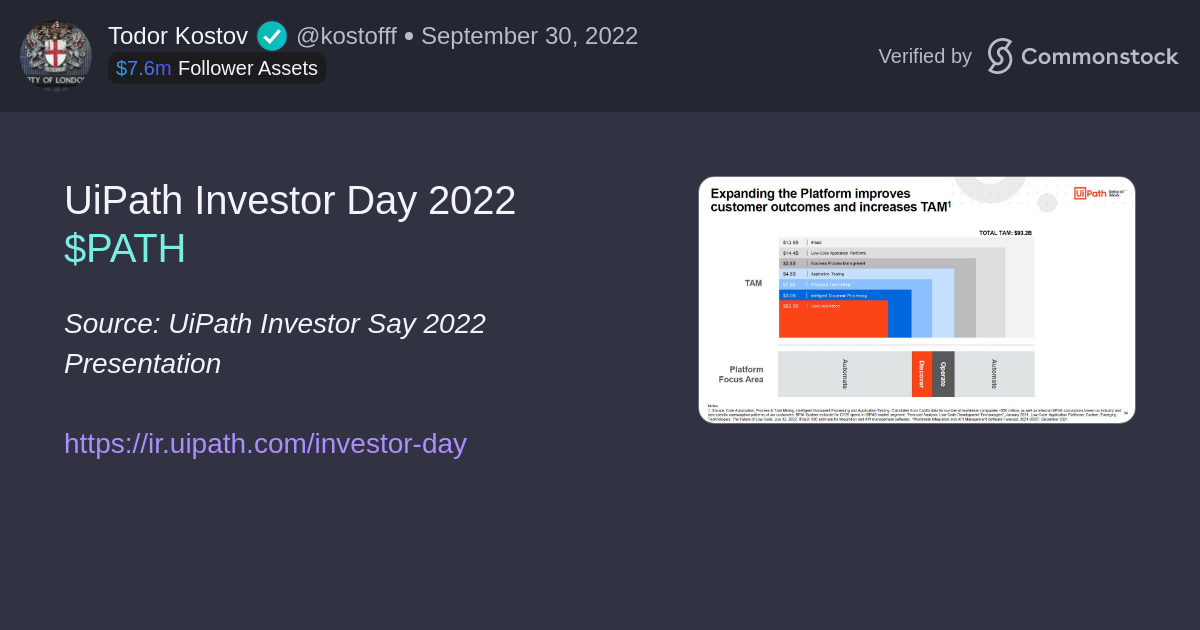 uipath investor day presentation